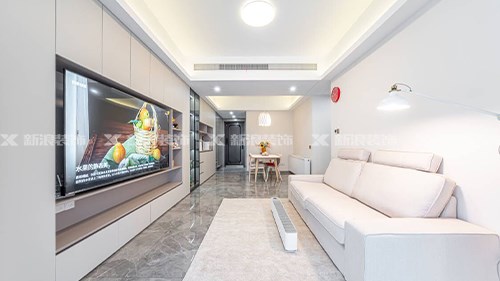 98㎡淺灰色系全屋定制落地，真的香~|長沙全屋整裝