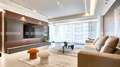 148㎡大平層做意式極簡，超出效果|長沙全屋整裝