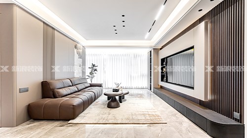 140㎡現代輕奢風，20w打造松弛感的家|長沙全屋整裝