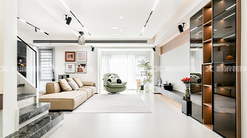 188㎡極簡大宅，普通人這樣裝真的很高級！|長沙全屋整裝