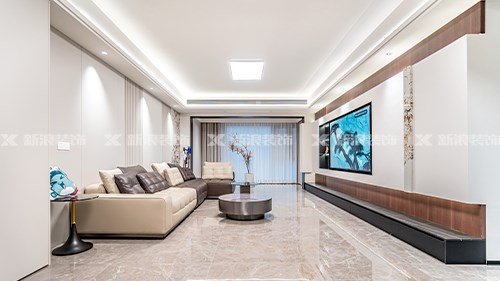 真的可以！142㎡現代意式風格耐看實用|長沙全屋整裝