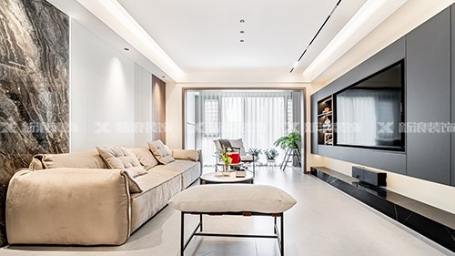 120m²舊房大改造 現代簡約高級灰+木色絕了|長沙全屋整裝