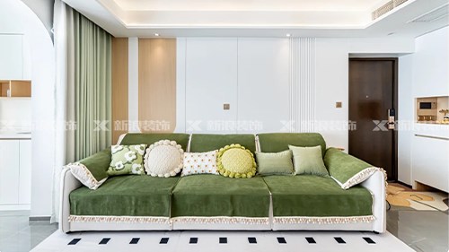 原木拼色128㎡溫馨家，來抄作業|長沙全屋整裝