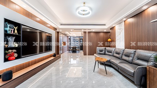 意式風格教科書 154m²全包26w|長沙全屋整裝