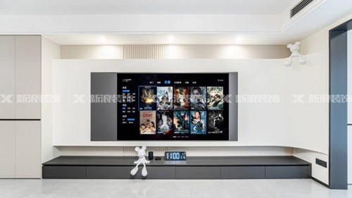 146m²現代黑白灰新家 越簡單越高級|長沙全屋整裝