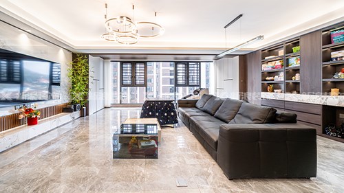 181m²意式輕奢大平層，主臥隔斷設計絕了|長沙全屋整裝