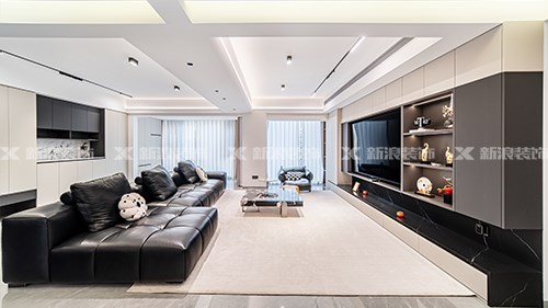 252㎡復(fù)式極簡輕奢天花板！通透舒適家|長沙全屋整裝