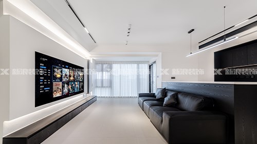 這130㎡黑白灰新家也太高級了吧！|長沙全屋整裝